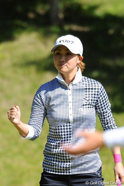 2011年 マスターズGCレディース 初日 古閑美保