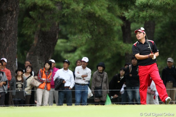 2011年 ブリヂストンオープンゴルフトーナメント 2日目 小田龍一 トップと2打差の3位タイ