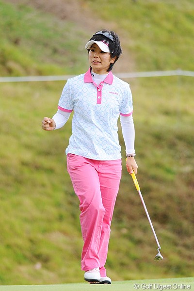 2011年 マスターズGCレディース 2日目  比嘉真美子 
