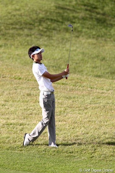 2011年 ブリヂストンオープンゴルフトーナメント  3日目 諸藤将次  ロングホールは取って明日追い上げたい、トップと2打差4位タイ