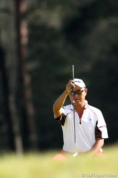 2011年 ブリヂストンオープンゴルフトーナメント  3日目 谷口徹  「明日は勝ちたい」