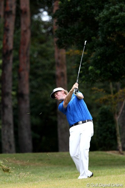 2011年 ブリヂストンオープンゴルフトーナメント  最終日 ブラント・スネデカー 「招待してもらったブリヂストンに感謝」また日本に来てください