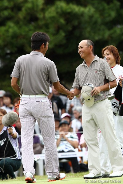 2011年 ブリヂストンオープンゴルフトーナメント  最終日  谷口徹  優勝を公言して勝つのはすごいです