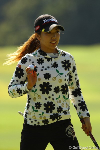 2011年 樋口久子 森永製菓ウィダーレディス 初日 笠りつ子
