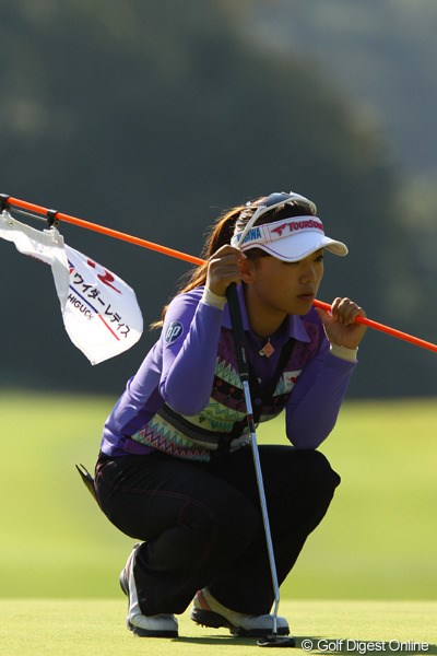 2011年 樋口久子 森永製菓ウイダーレディス 2日目 有村智恵