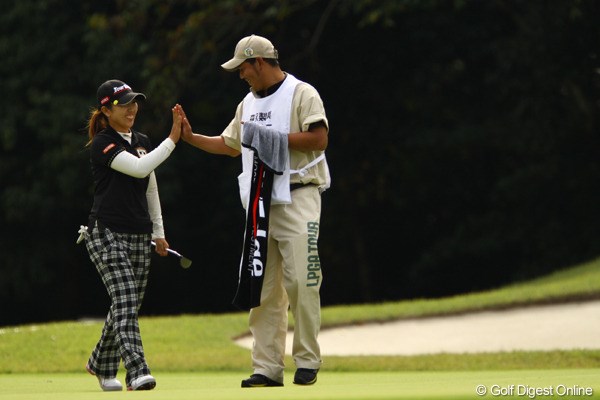 2011年 樋口久子 森永製菓ウイダーレディス 2日目 笠りつ子