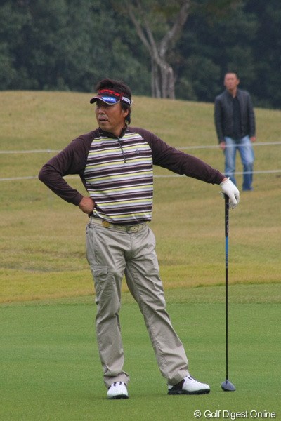 2011年 富士フイルムシニアチャンピオンシップ 初日 奥田靖己