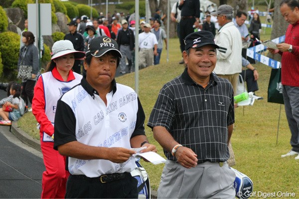 2011年 富士フイルムシニアチャンピオンシップ 初日 吉村金八＆湯原信光