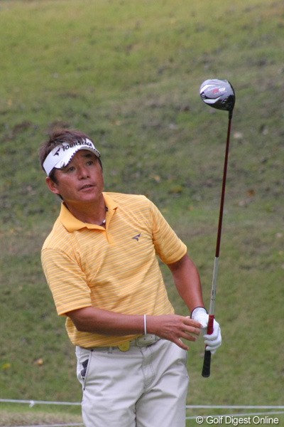 2011年 富士フイルムシニアチャンピオンシップ 初日 尾崎直道