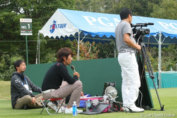 2011年 富士フイルムシニアチャンピオンシップ 最終日 Ust中継基地局