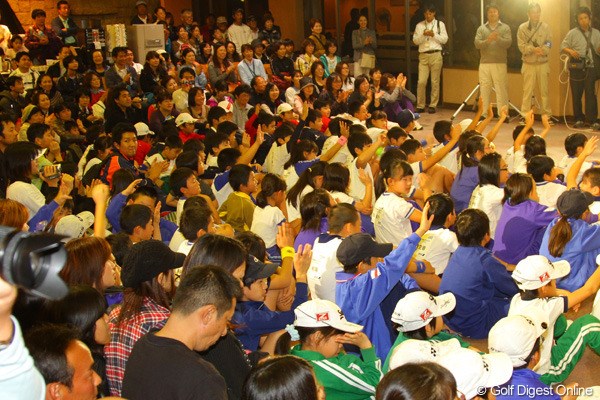 2011年 第9回スナッグゴルフ対抗戦 JGTOカップ全国大会 表彰式会場