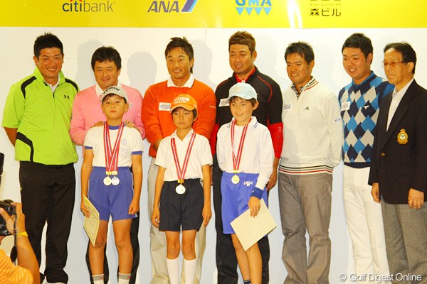 2011年 第9回スナッグゴルフ対抗戦 JGTOカップ全国大会 ベストスコアを出した3選手