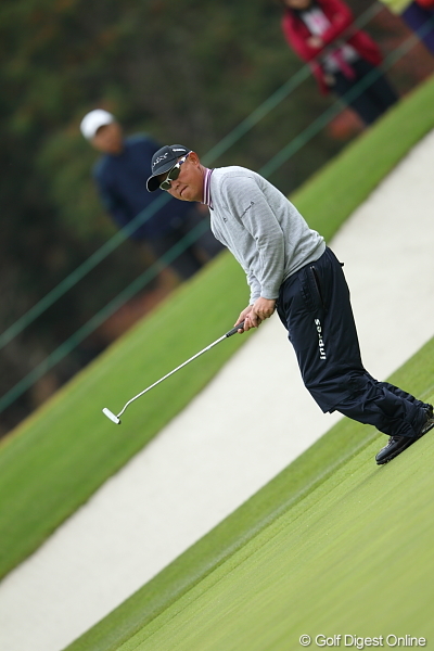 2位発進の谷口徹 逆転賞金王も「諦めていない」