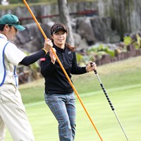 バーディで締めくくり 2011年 伊藤園レディスゴルフトーナメント 2日目 米山みどり