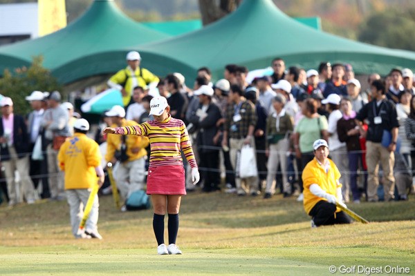 2011年 伊藤園レディスゴルフトーナメント 最終日 横峯さくら