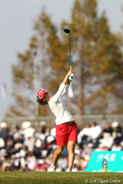 上田桃子、松山英樹の勝利に「鳥肌が立った」
