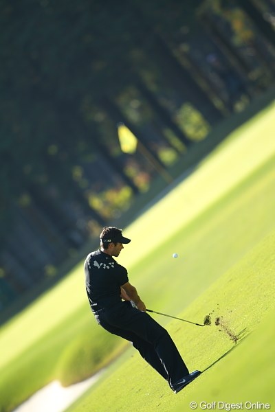 2011年 三井住友VISA太平洋マスターズ 最終日 チャール・シュワルツェル