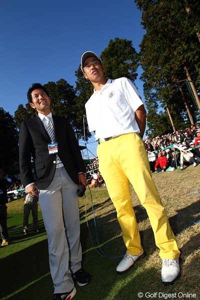 2011年 三井住友VISA太平洋マスターズ 最終日 松山英樹