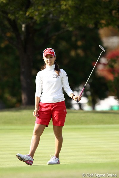2011年 伊藤園レディスゴルフトーナメント 最終日 上田桃子 今週もたくさん笑顔が見られたよ～