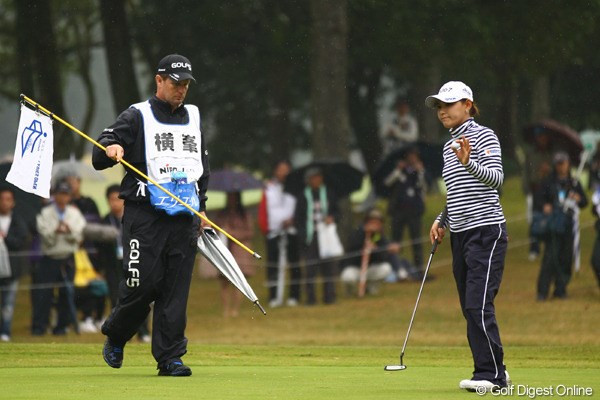 2011年 大王製紙エリエールレディスオープン 初日 横峯さくら