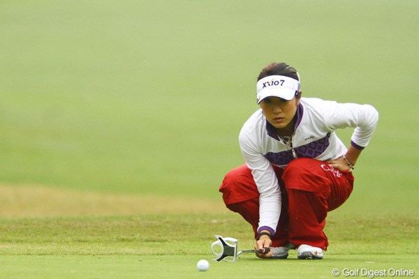 2011年 大王製紙エリエールレディスオープン 初日 藤本麻子