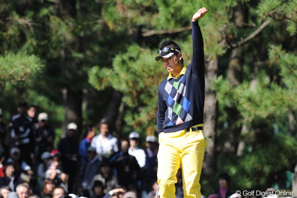 2011年 ダンロップフェニックストーナメント 最終日 松山英樹