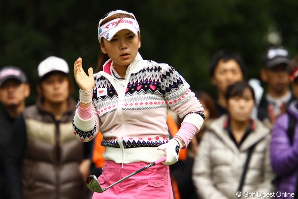 シーズン終盤は思うようなゴルフができず、来年以降への課題とした有村智恵