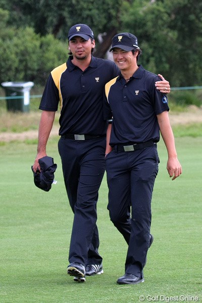 2011年 ザ・プレジデンツカップ 最終日 石川遼＆ジェイソン・デイ