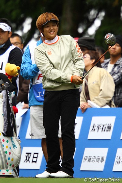 2011年 大王製紙エリエールレディスオープン 最終日 野村敏京 最終戦リコーカップの成績次第では、シード権獲得のチャンスも。