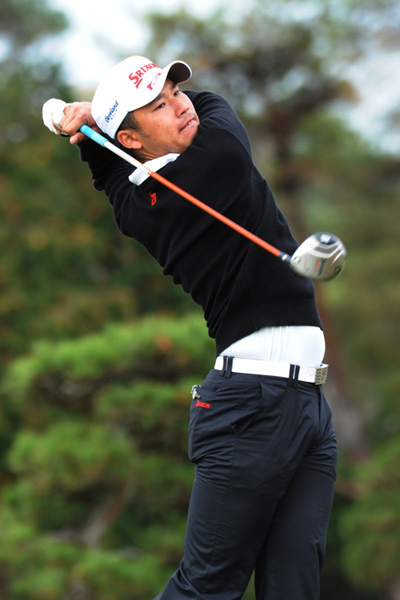松山英樹 アマで優勝後、プロツアー会場へ直行