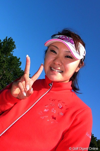 2011年 LPGAツアーチャンピオンシップリコーカップ事前情報 藤田幸希 撮影した11月22日は26歳の誕生日。おめでとう！