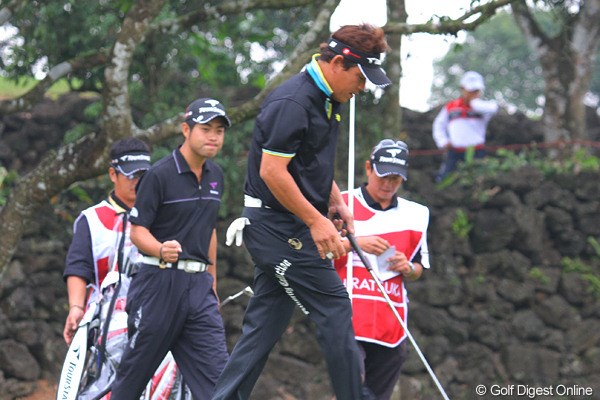 2011年 オメガミッションヒルズワールドカップ 2日目 平塚哲二＆池田勇太