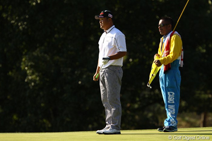 トップとは5打差ですが、ミスターカシオは本命の一人です。 2011年 カシオワールドオープンゴルフトーナメント 3日目 小田孔明
