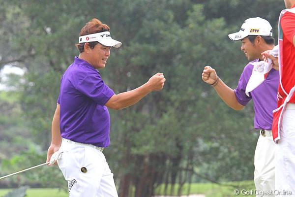 2011年 オメガミッションヒルズワールドカップ 3日目 平塚哲二＆池田勇太