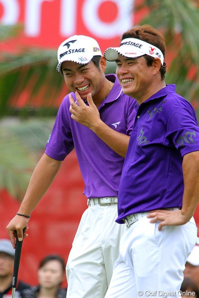 2011年 オメガミッションヒルズワールドカップ 3日目 平塚哲二＆池田勇太