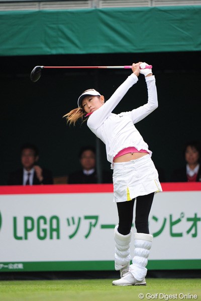 2011年 LPGAツアーチャンピオンシップリコーカップ 最終日 金田久美子 最終日2アンダー オメ～！やっぱりチカラありますやん！キンパパもクミちゃんも来年またよろしくで～す！