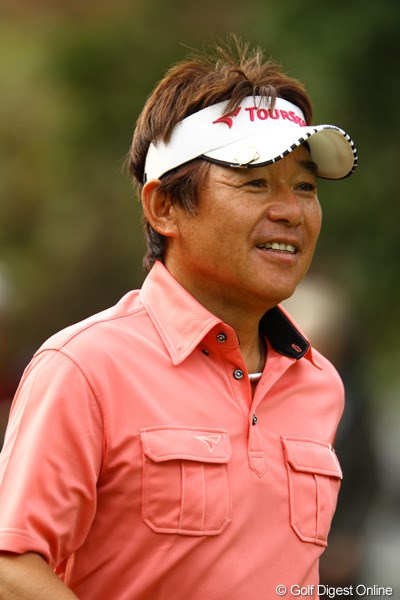 2011年 カシオワールドオープンゴルフトーナメント 最終日 尾崎直道 来年はもっと日本ツアーで顔が見たいですね。
