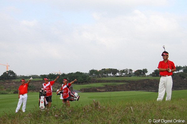 2011年 オメガミッションヒルズワールドカップ 最終日 平塚哲二 池田勇太
