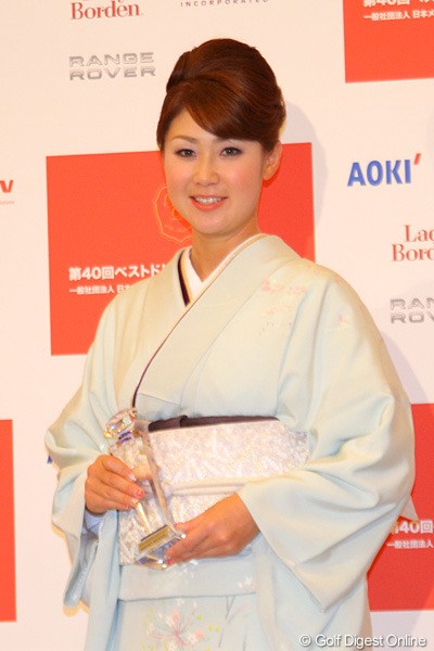 2011年 第40回ベストドレッサー賞授賞式 古閑美保