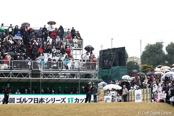 2011年 ゴルフ日本シリーズJTカップ 初日 松山英樹 今日のトップスタートは平成の最強アマ