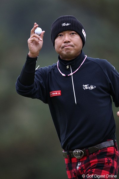 2011年 ゴルフ日本シリーズJTカップ 2日目 片山晋呉  「そろそろ勝てると思っているんですけどね。」