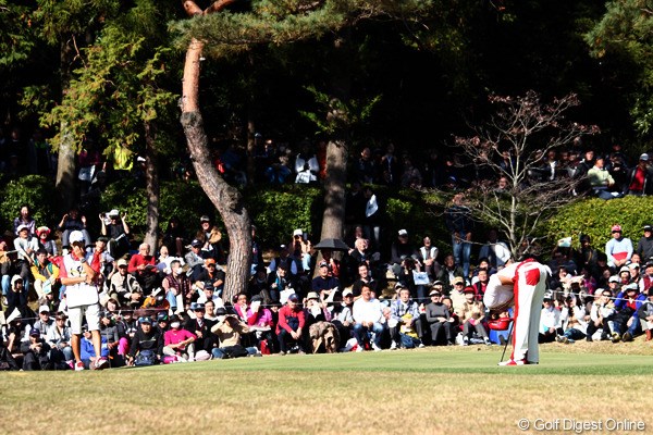 2011年 ゴルフ日本シリーズJTカップ 最終日 石川遼 遼くん折れ曲がっちゃいました！？