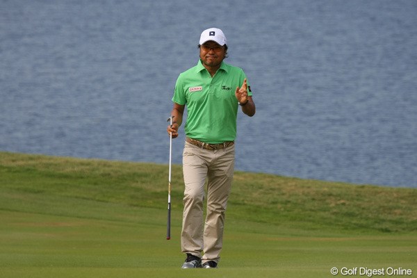2011年 タイランドゴルフ選手権 初日 片山晋呉