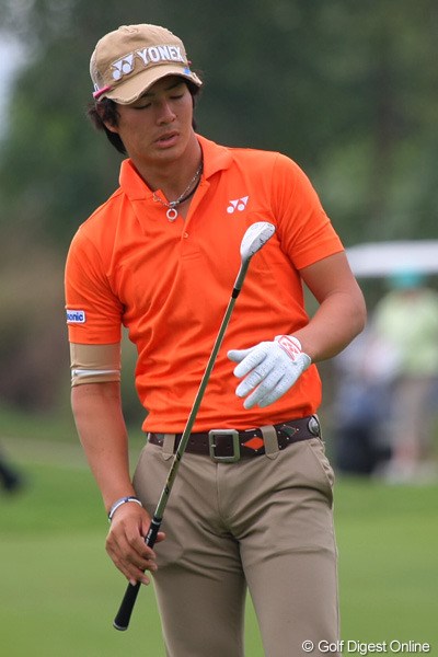 2011年 タイゴルフ選手権 2日目 石川遼 「77」を叩き64位タイに急降下。辛くも決勝ラウンドに進出した石川遼