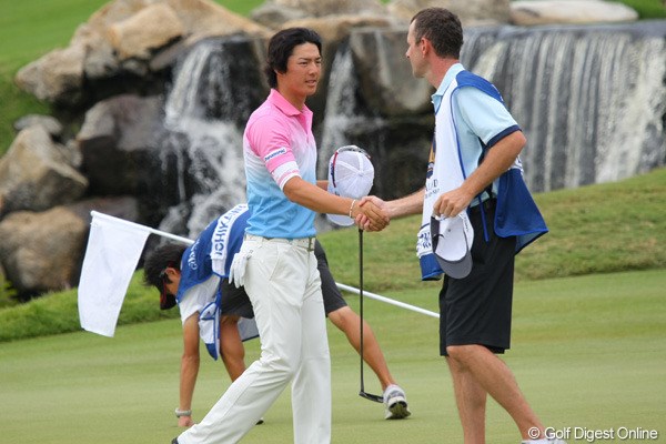 2011年 タイゴルフ選手権 3日目 石川遼 連日の77でホールアウト。