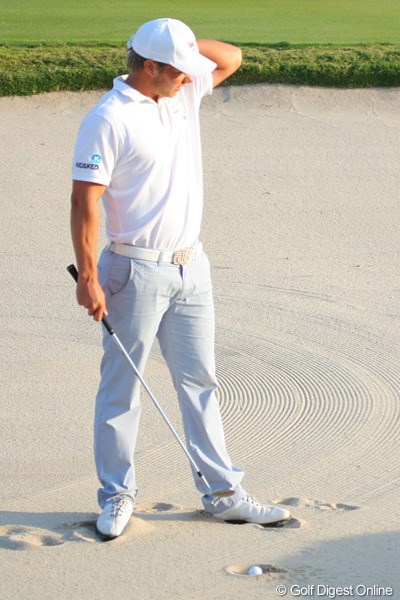 2011年 タイランドゴルフ選手権 最終日 ヨーナス・グランベルク  大目玉。