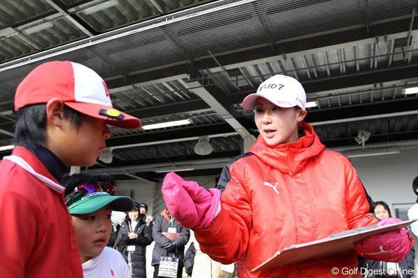 2011年 人気女子プロが参加！ファンミーティング 古閑美保