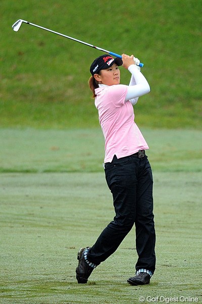 2012年 日立レディスクラシック 最終日 成田美寿々