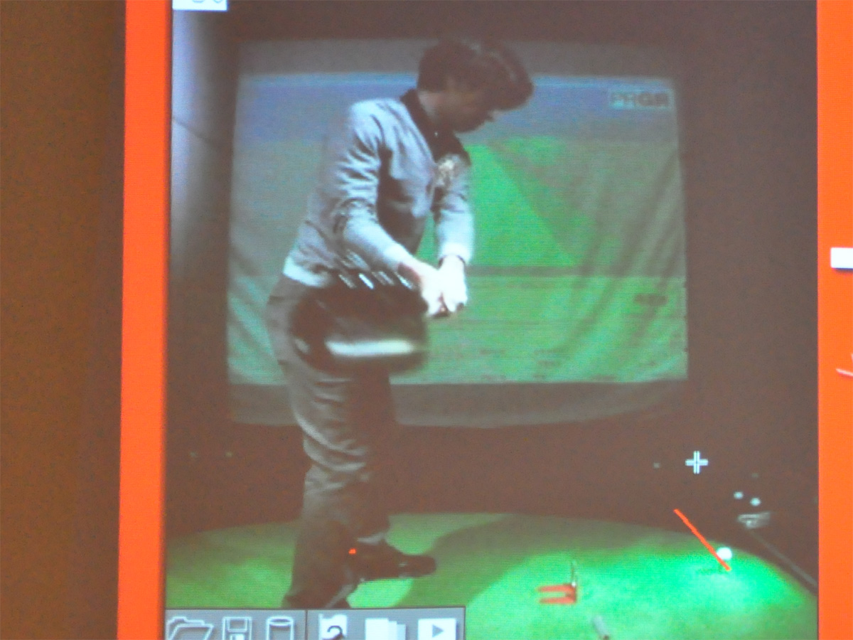 植原さんハーフバック受講前 