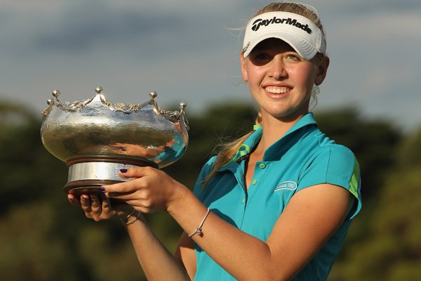 2012年 ISPSハンダオーストラリアン女子オープン 最終日 ジェシカ・コルダ